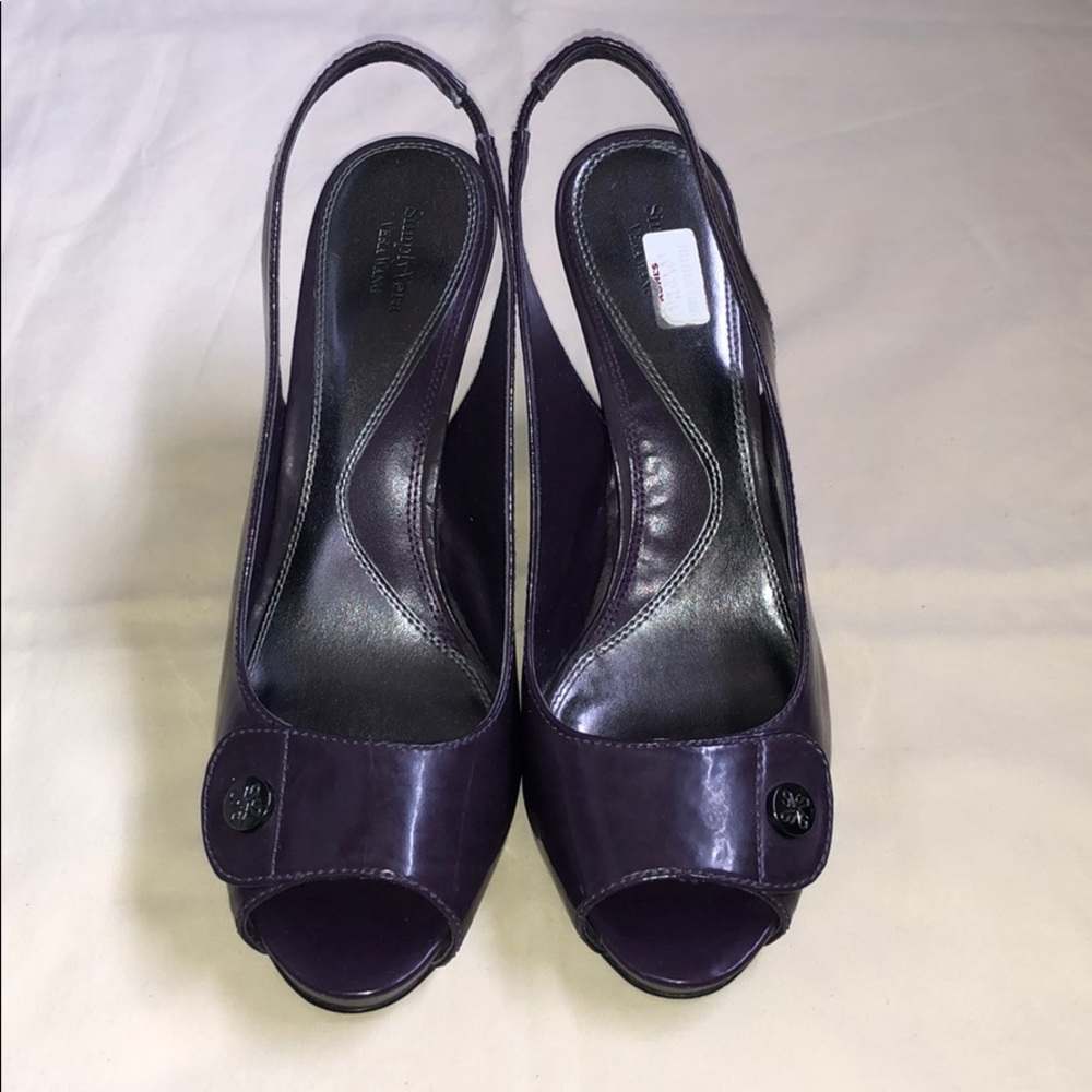 Leather Slingbacks